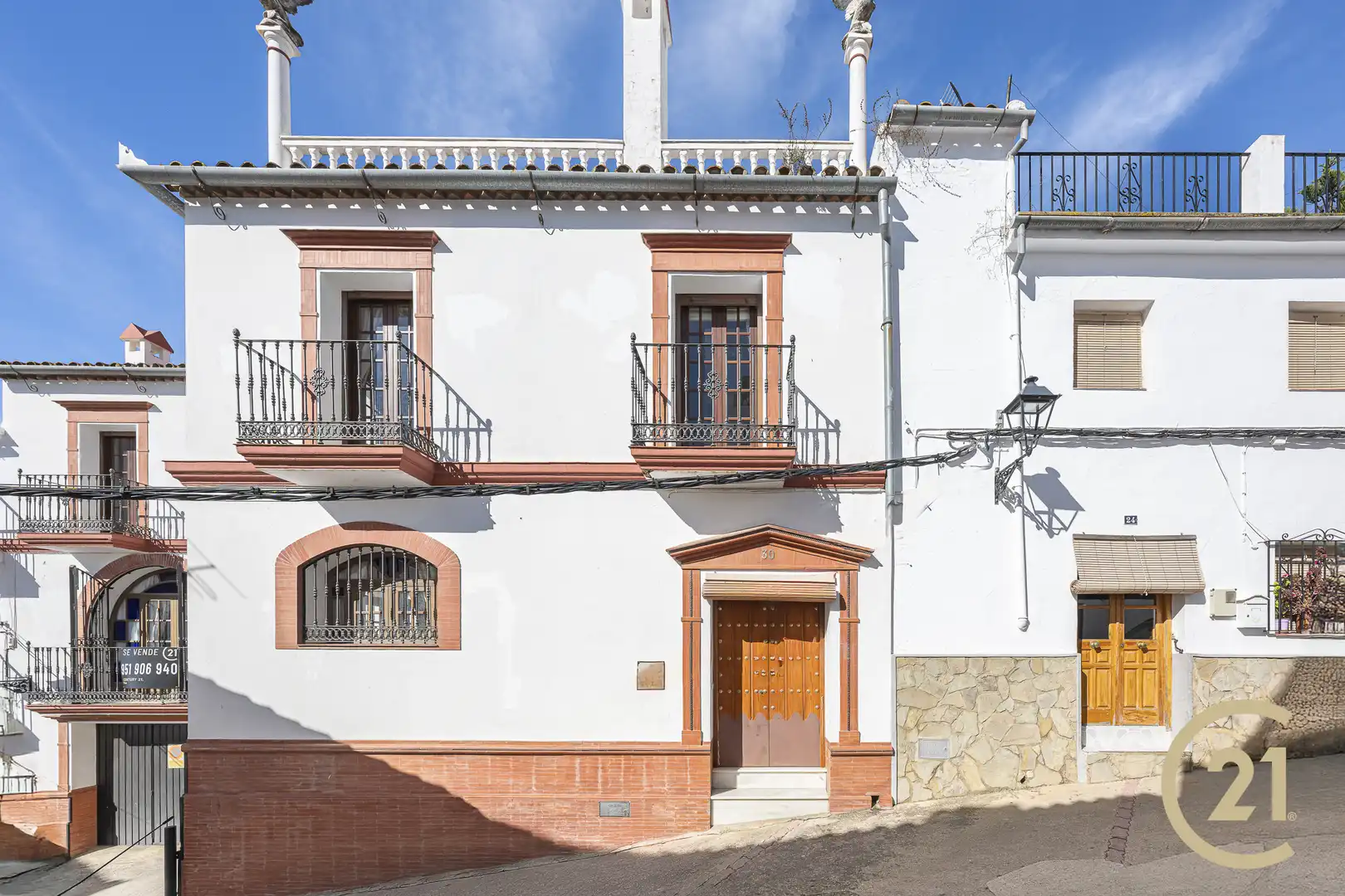 Vista exterior de Casa adosada en venta en Gaucín con Jardín privado, Terraza y Trastero