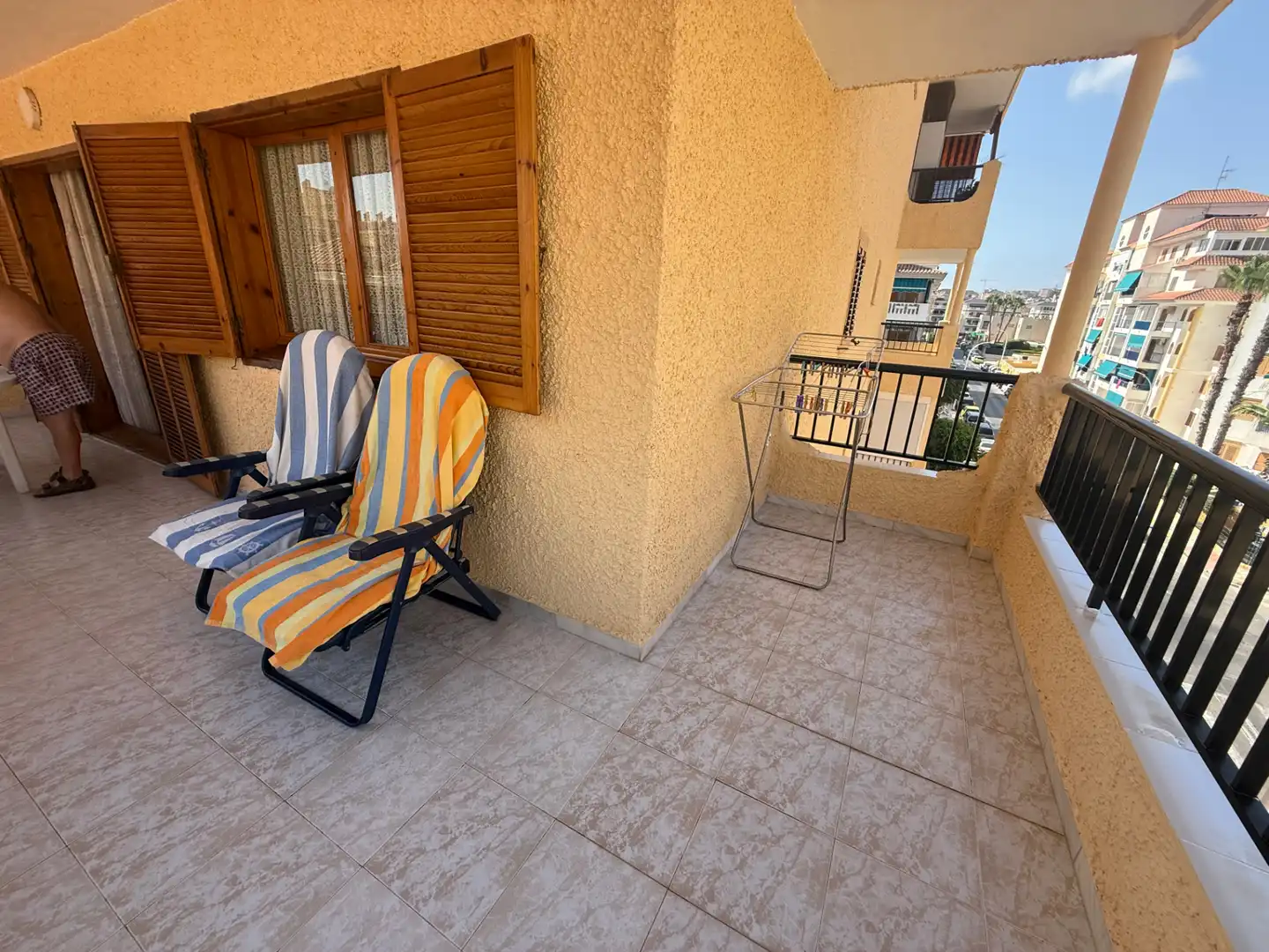 Balcony of Flat for sale in Torrevieja  with Terrace, Furnished and Oven