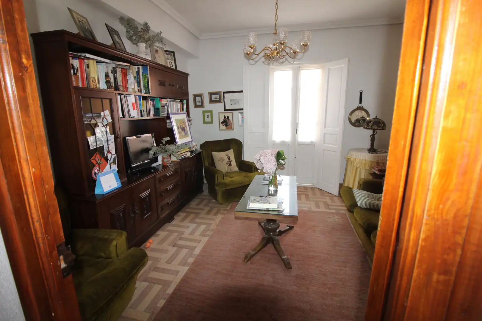 Sala de estar de Casa o chalet en venta en Santa María de Cayón con Calefacción, Jardín privado y Terraza