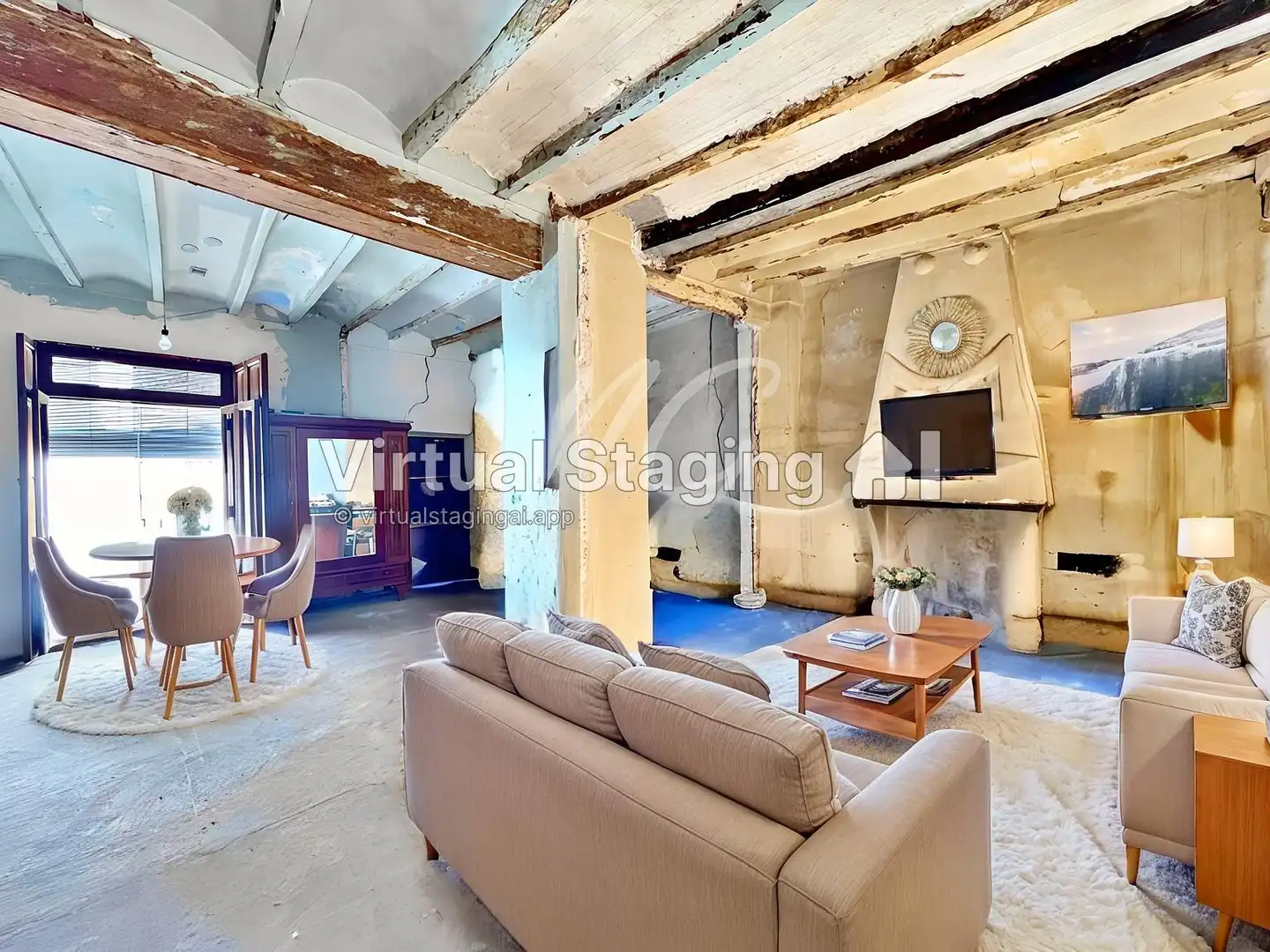 Sala d'estar de Casa o xalet en venda en Soneja