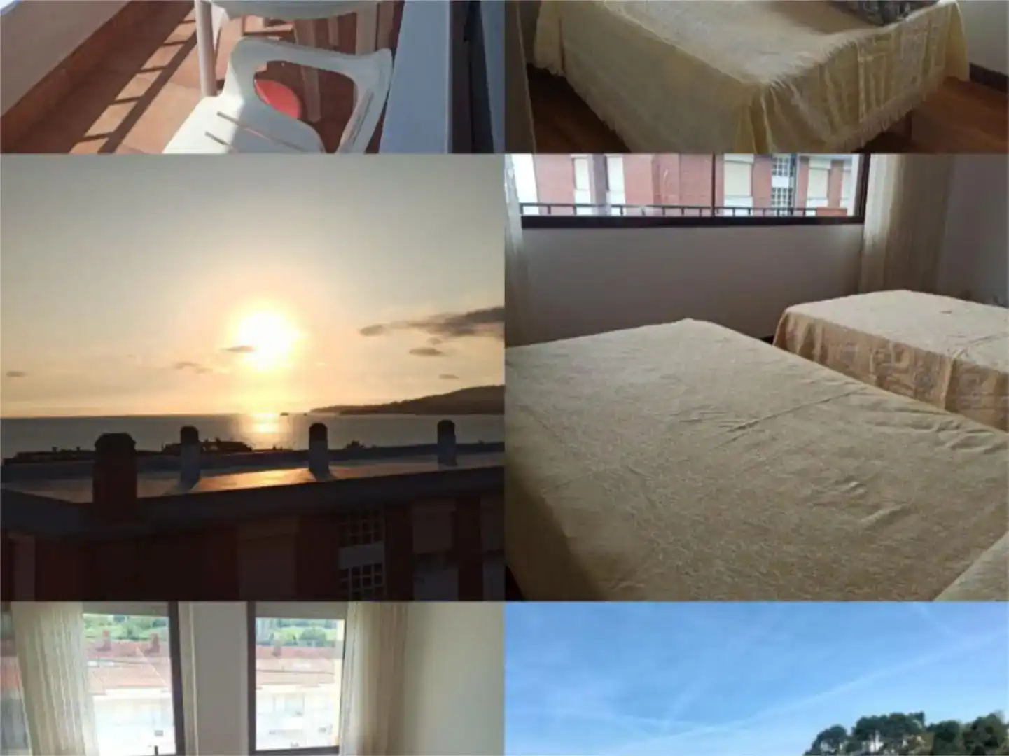 Bedroom of Flat for rent in Pontedeume  with Furnished and Balcony