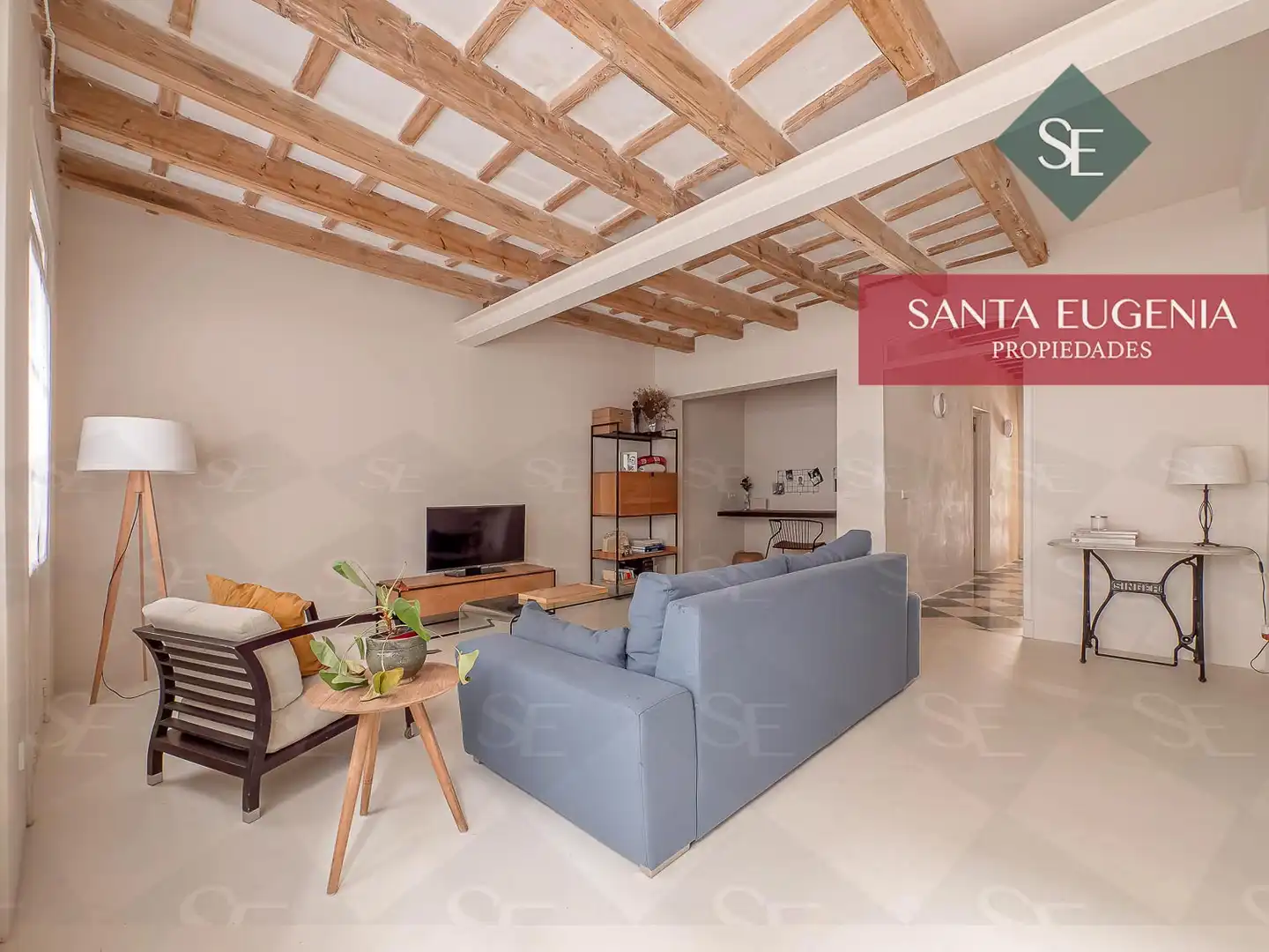 Sala de estar de Casa o chalet en venta en Maó - Mahón con Aire acondicionado, Calefacción y Parquet