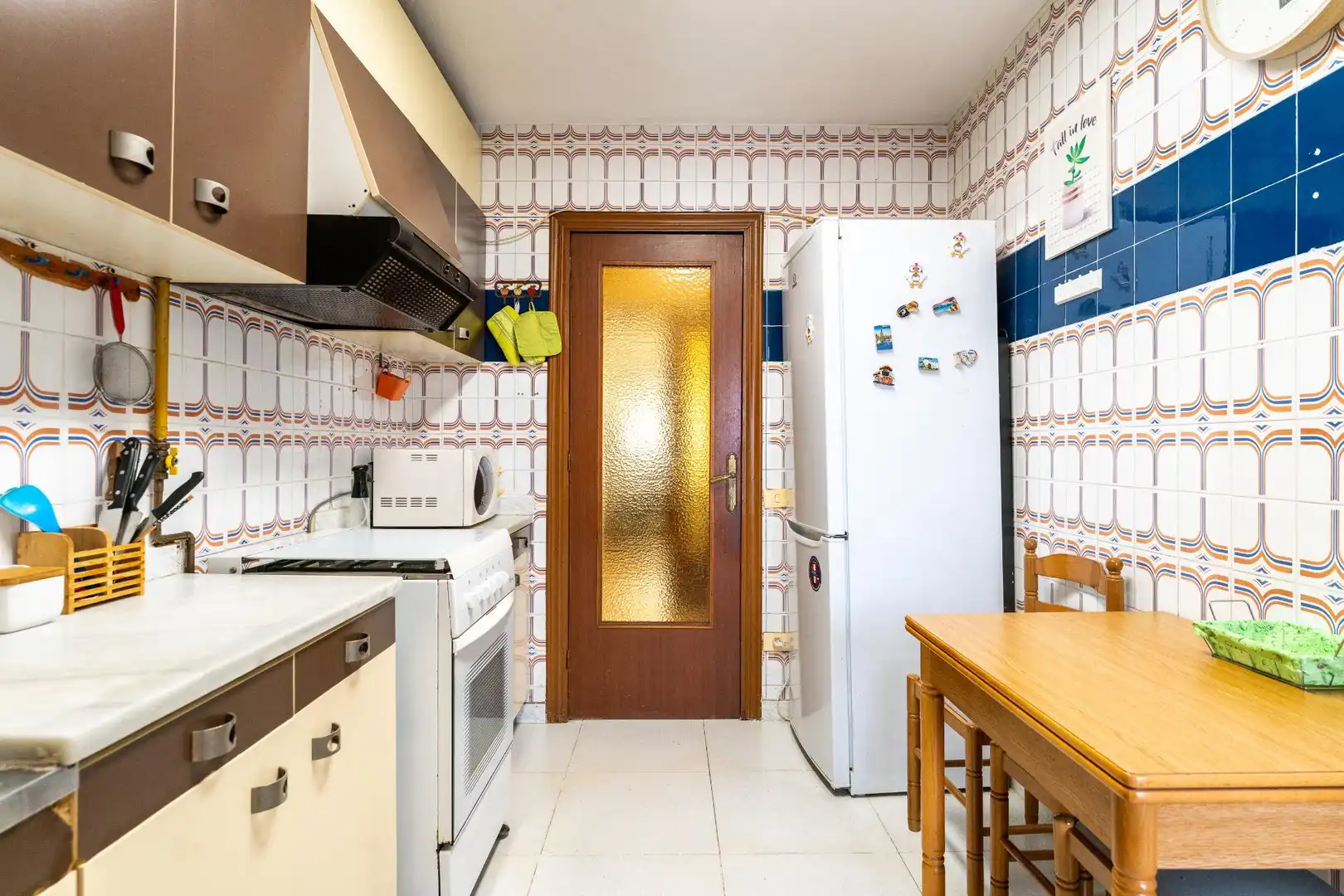 Küche von Wohnung zum Verkauf in Reus mit Klimaanlage, Heizung und Balkon