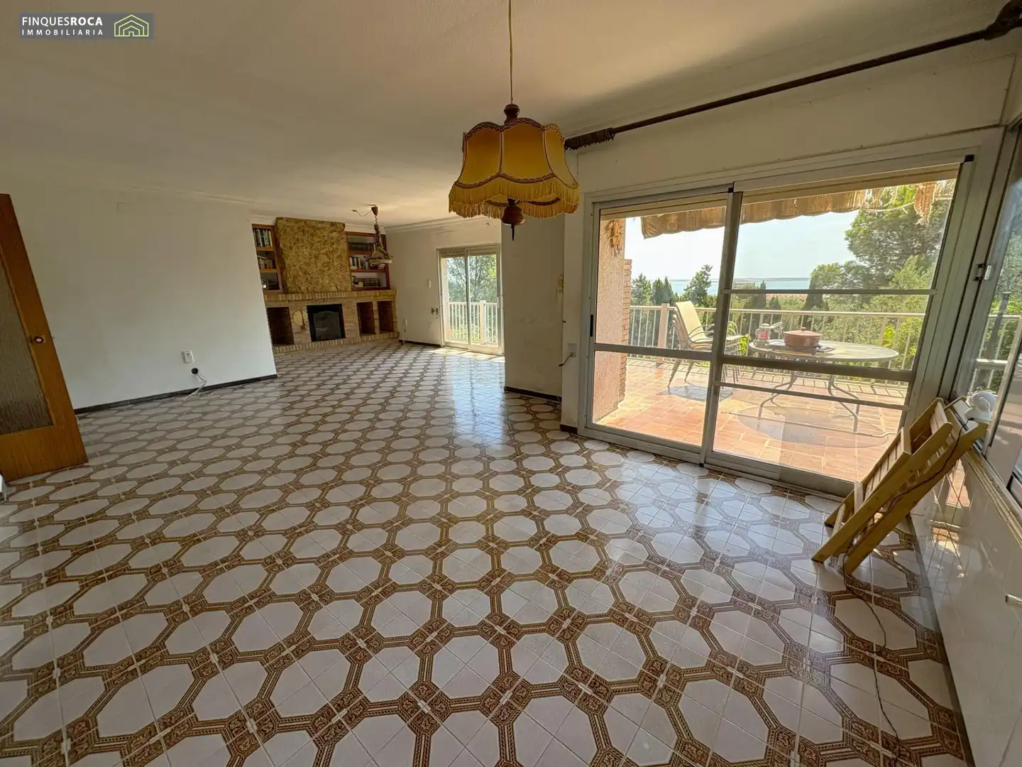 Sala d'estar de Casa o xalet en venda en Alcanar amb Aire condicionat, Calefacció i Jardí privat