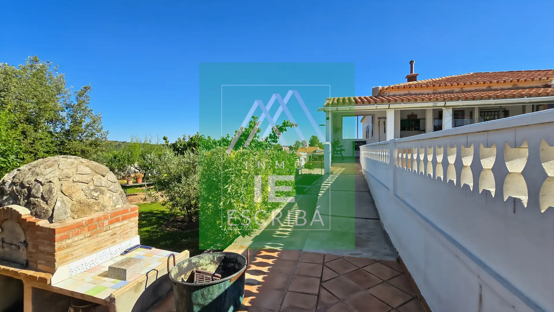 Jardín de Casa o chalet en venta en Catadau con Aire acondicionado, Calefacción y Jardín privado