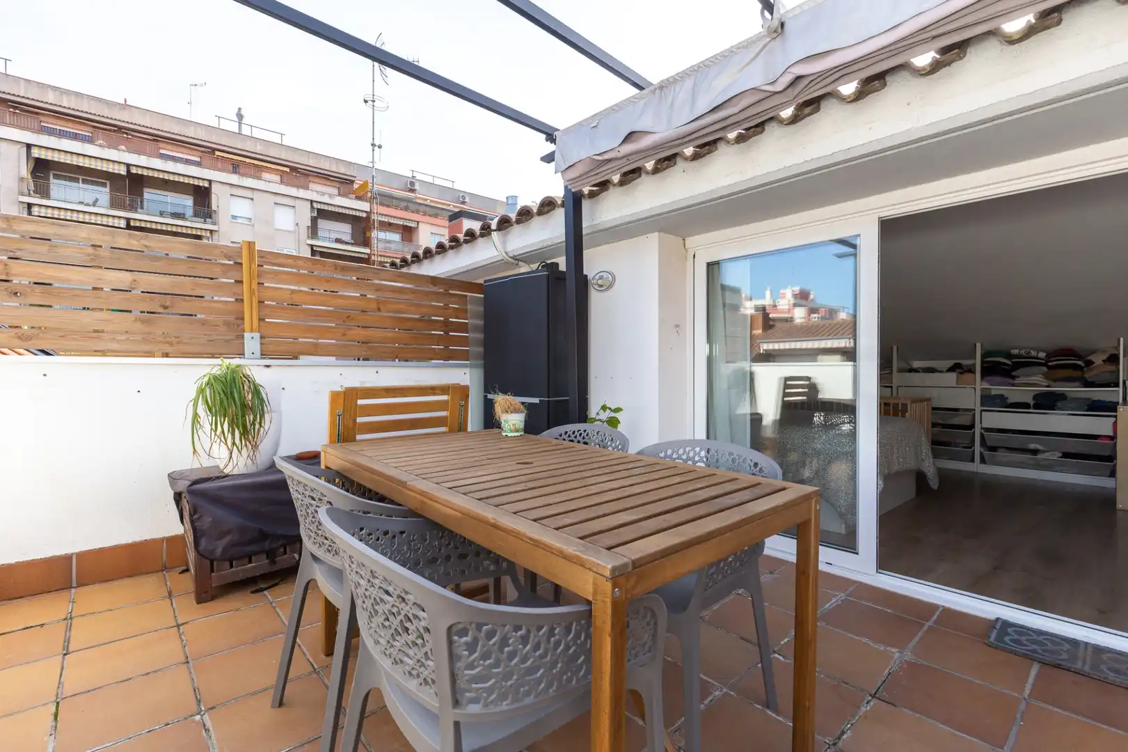 Terraza de Ático en venta en Rubí con Aire acondicionado, Calefacción y Terraza