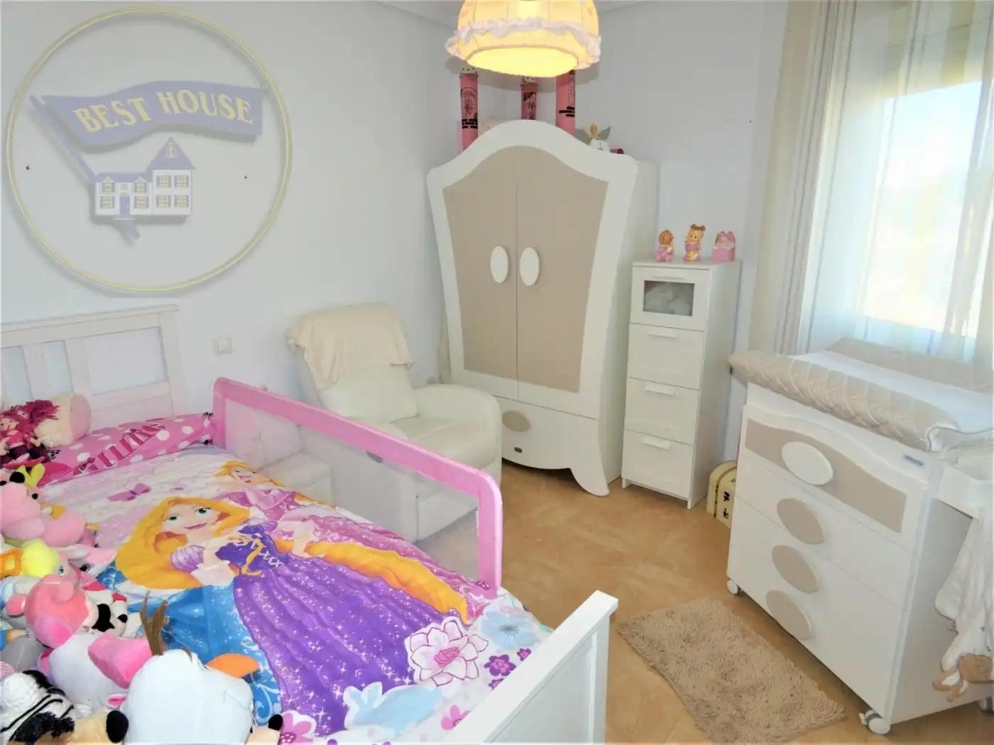 Habitación de Casa adosada en venta en Alguazas con Calefacción, Terraza y Trastero