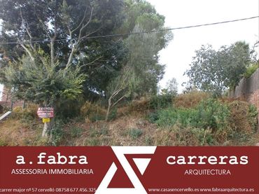 Terreno residencial en venta en Cervelló