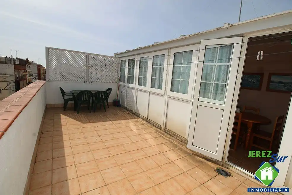 Terraza de Casa adosada en venta en Jerez de la Frontera con Aire acondicionado, Calefacción y Terraza