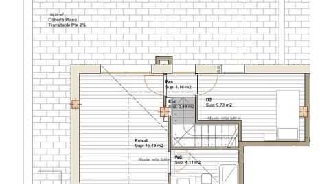 Foto 5 de Dúplex en venta en De Linné, La Cogullada, Barcelona