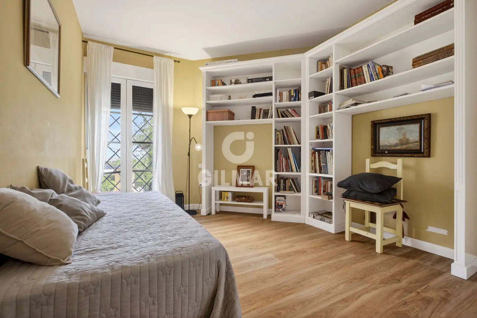 Bedroom of Houses for sale in Tomares  with Heating, Private garden and Swimming Pool