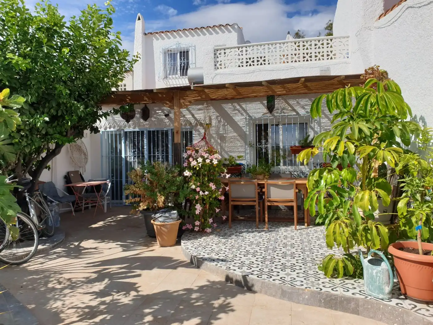 Terrace of Houses for sale in Calpe / Calp  with Air Conditioner, Heating and Private garden
