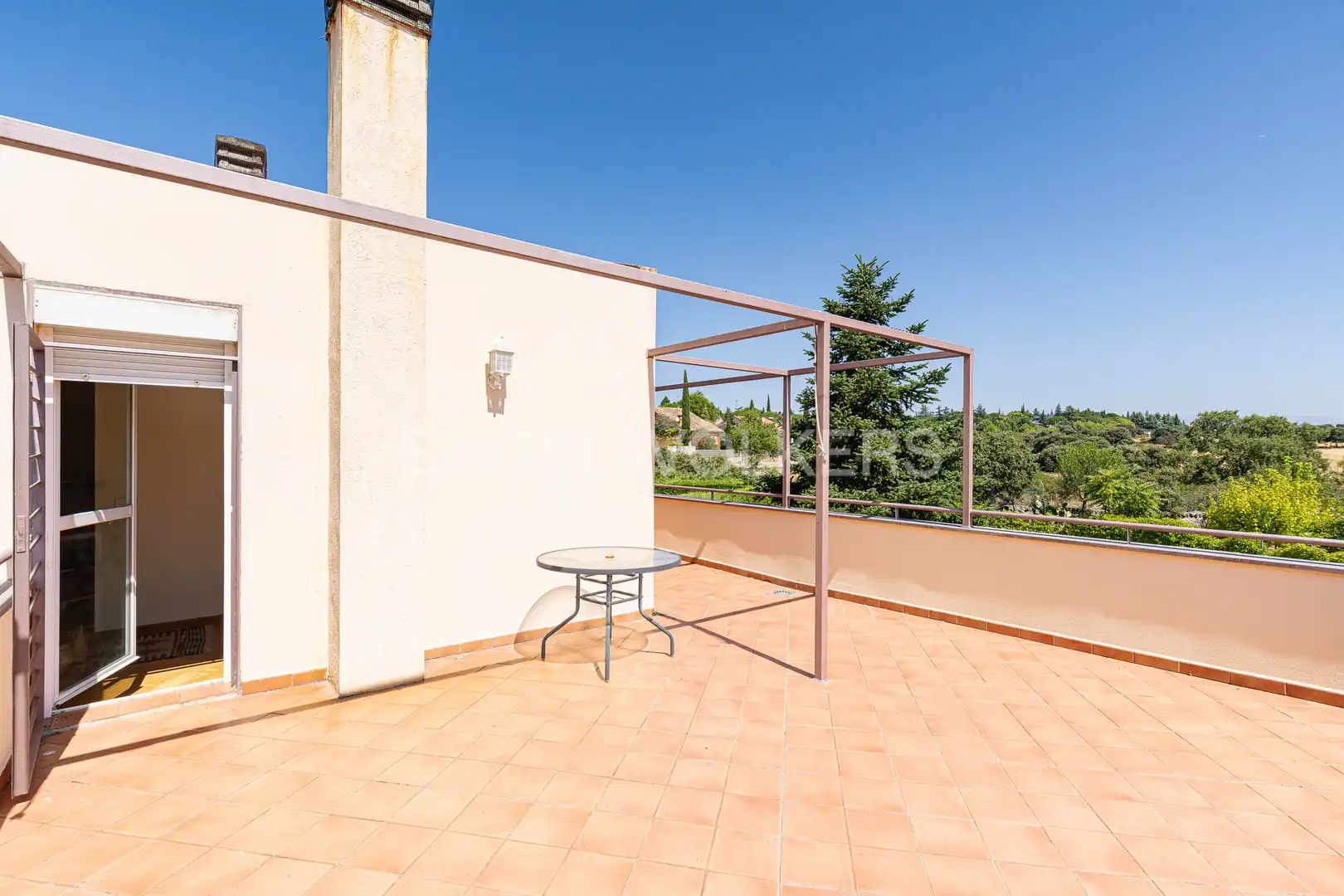 Terrassa de Casa o xalet en venda en Galapagar amb Calefacció, Jardí privat i Terrassa
