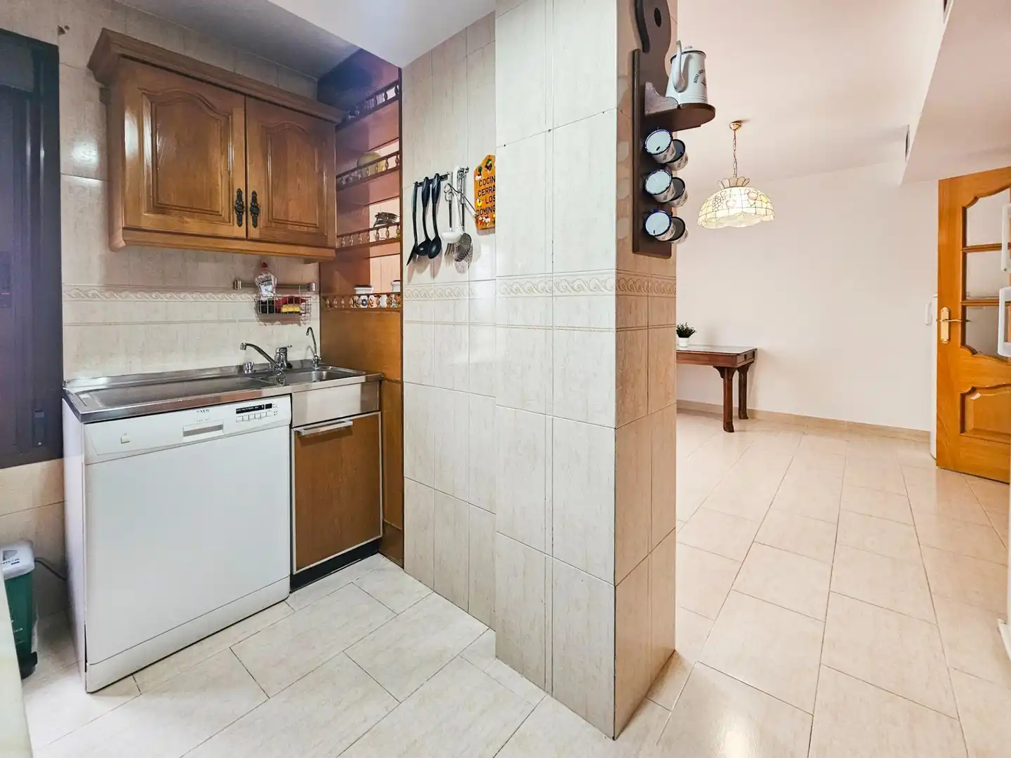 Küche von Wohnung zum Verkauf in Jaén mit Klimaanlage, Heizung und Terrasse