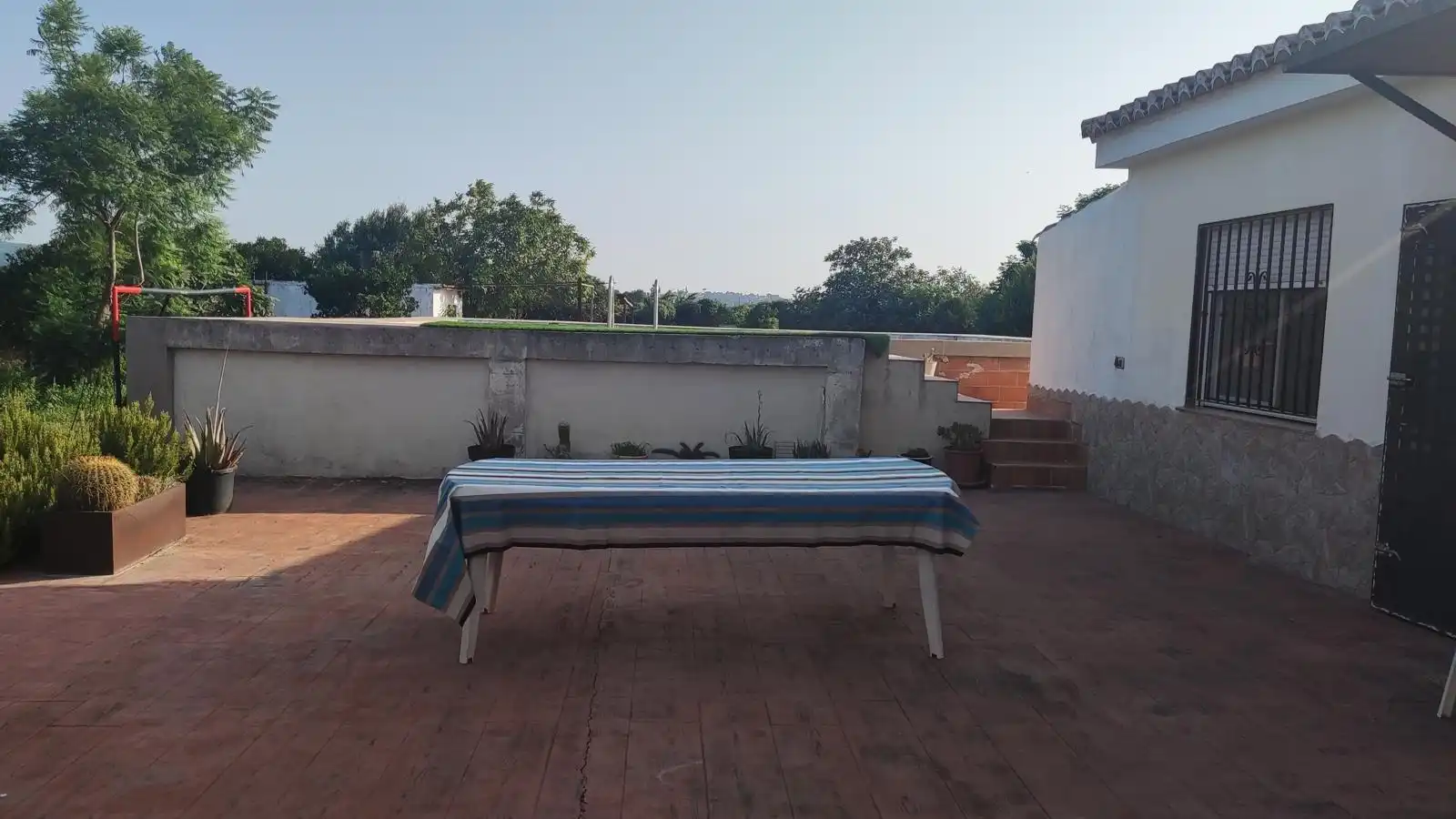 Terrace of Country homes for sale in Benicull de Xúquer  with Air Conditioner, Heating and Private garden