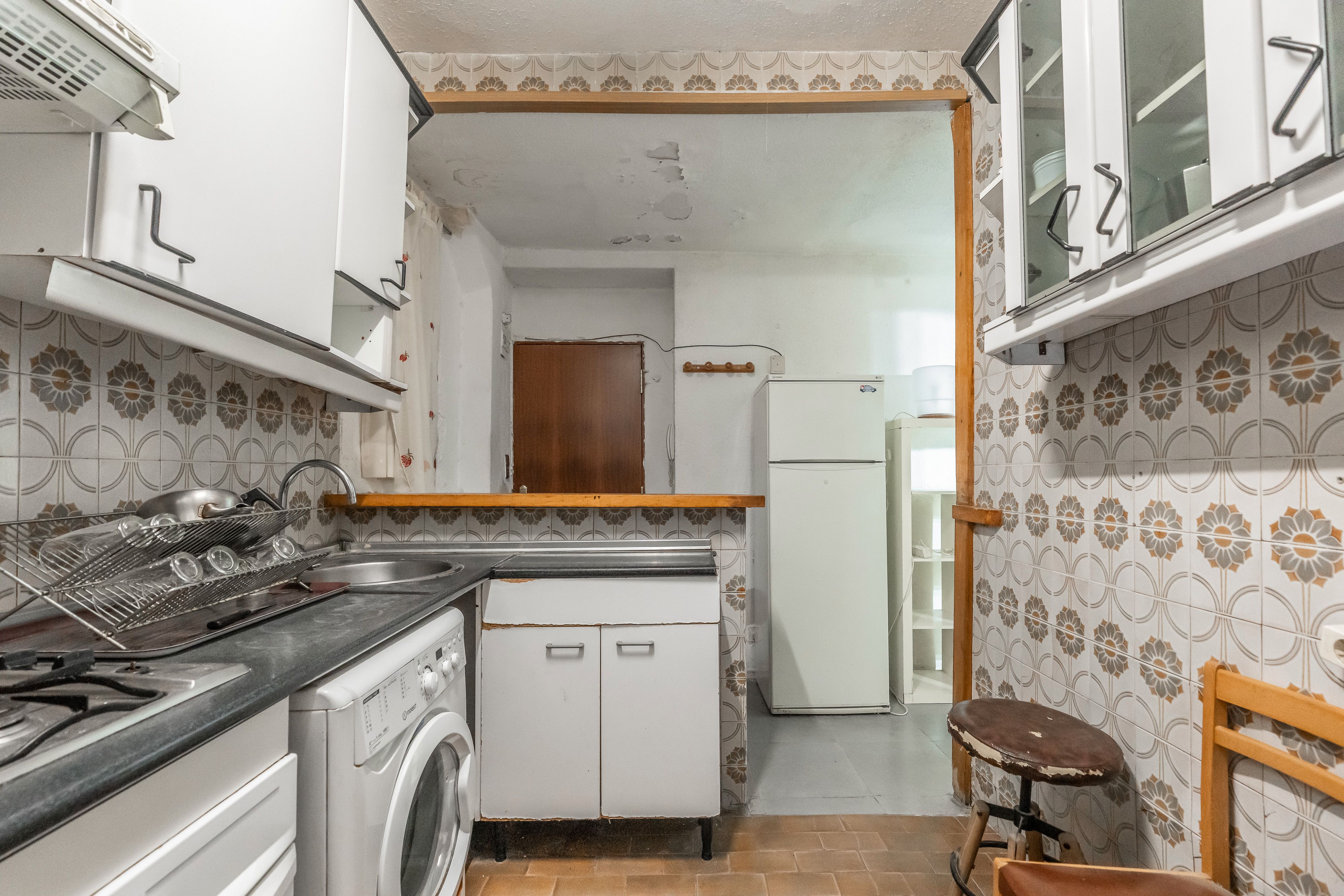 Kitchen of Flat for sale in  Madrid Capital  with Terrace
