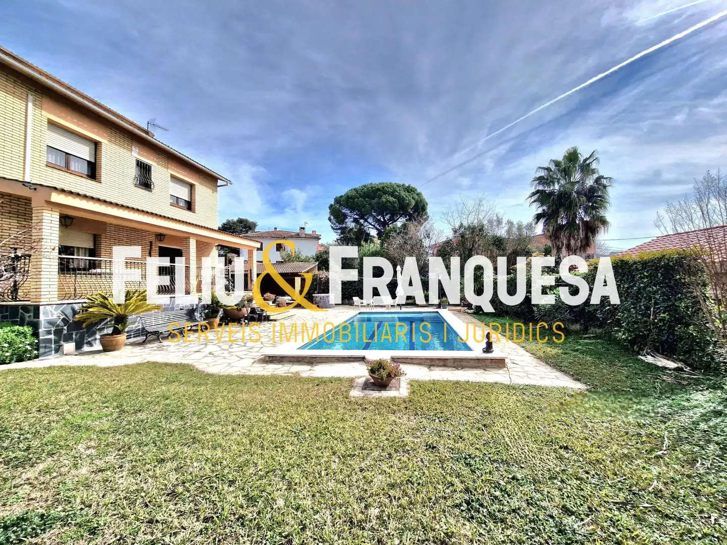 Exterior view of Houses for sale in Sant Cugat del Vallès  with Heating, Private garden and Terrace