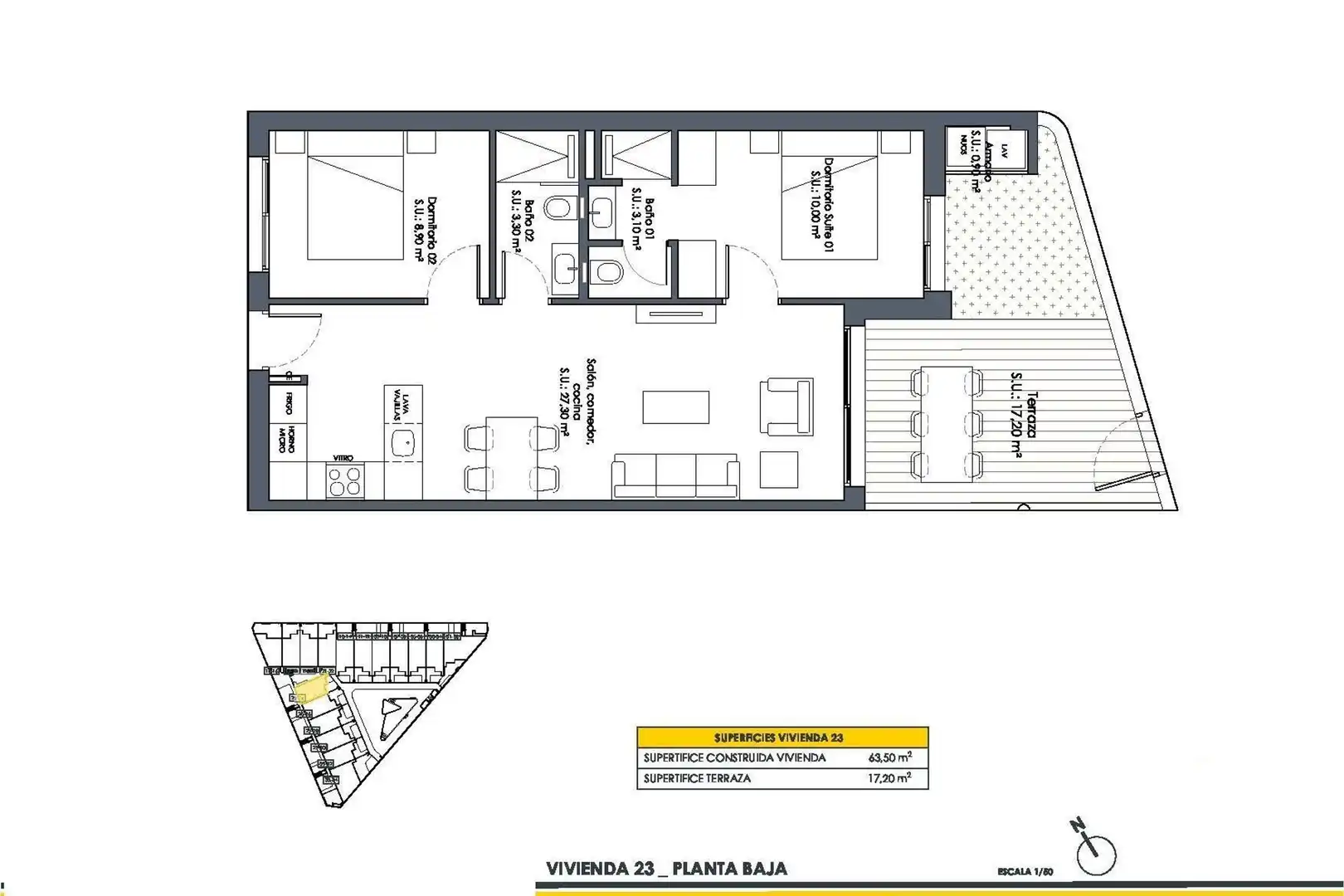 Apartamento en venta en San Fulgencio