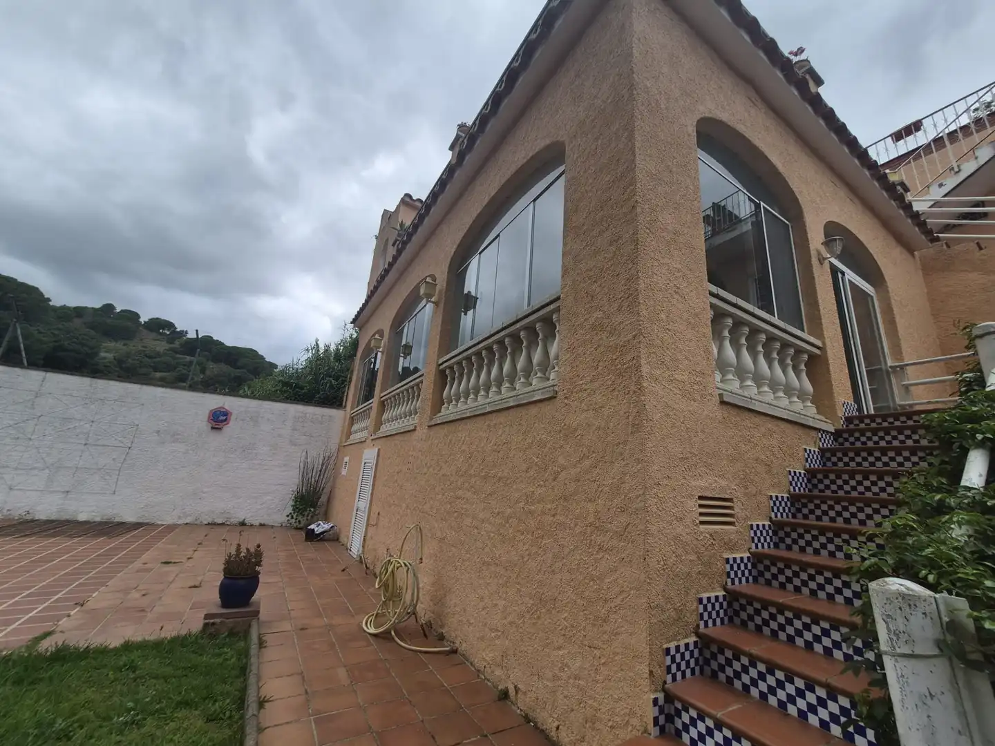 Exterior view of Houses for sale in Calella  with Air Conditioner, Heating and Terrace