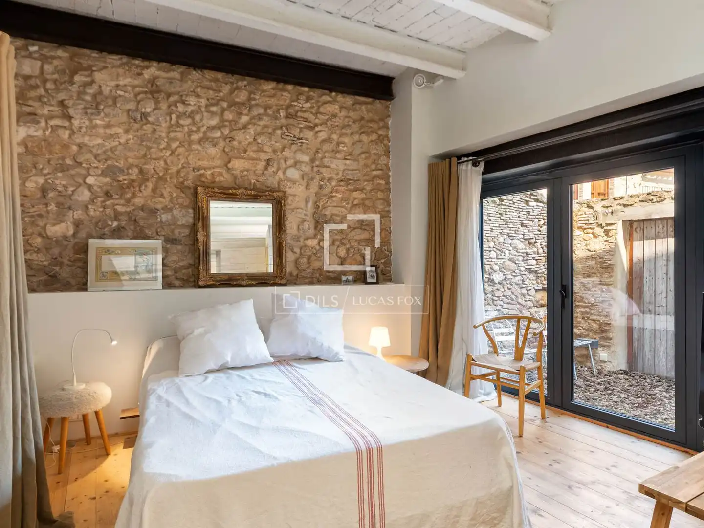 Habitación de Finca rústica en venta en Bàscara con Aire acondicionado y Terraza