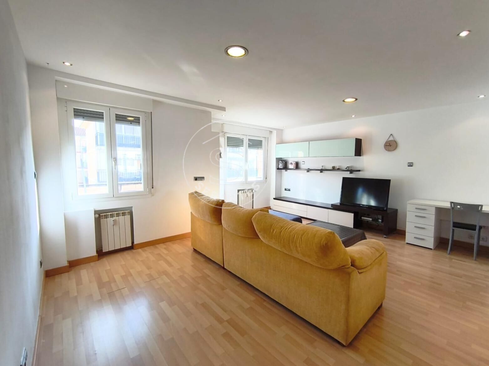 Living room of Flat for sale in  Pamplona / Iruña  with Heating and Terrace