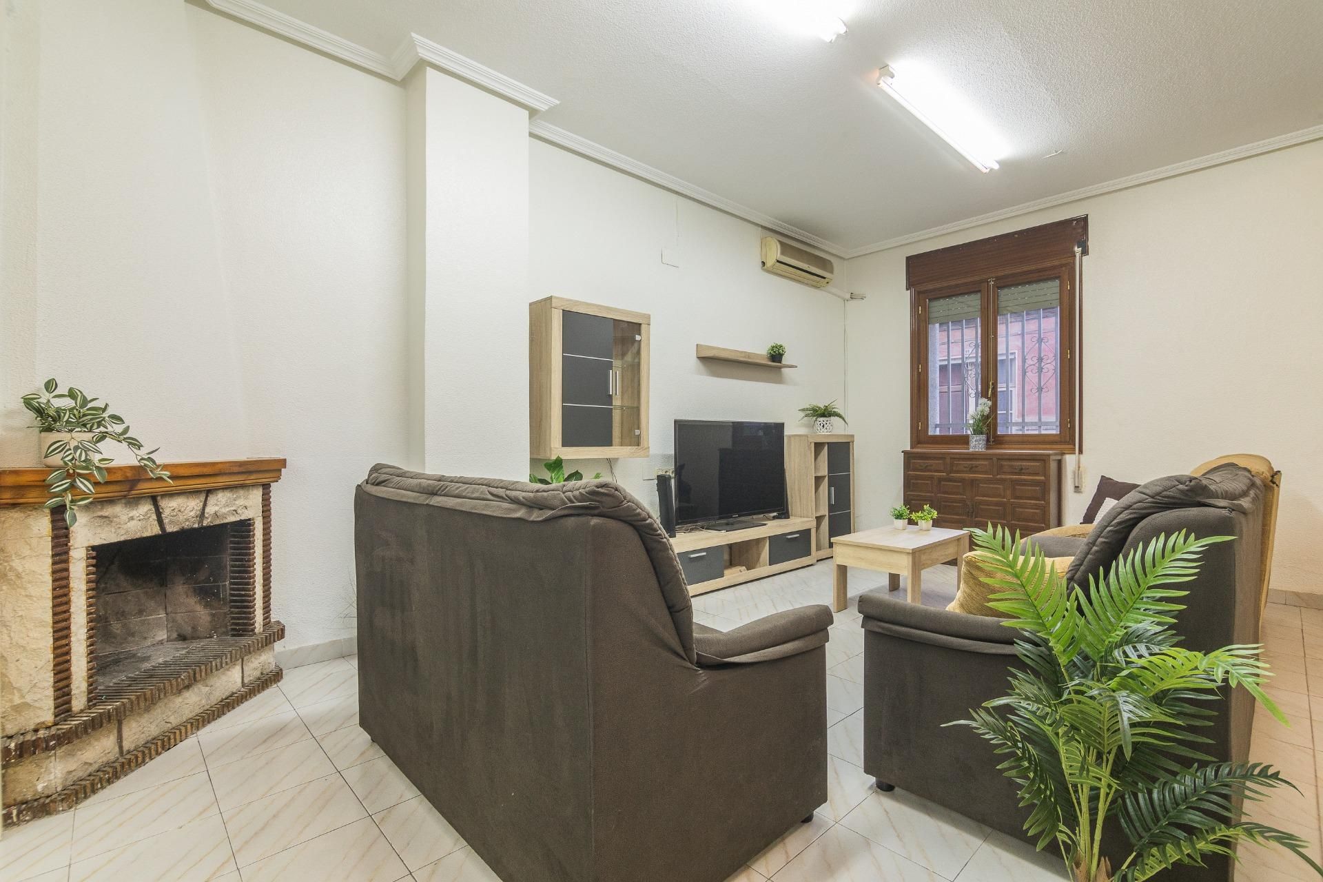 Sala de estar de Casa o chalet en venta en Elche / Elx con Aire acondicionado y Balcón