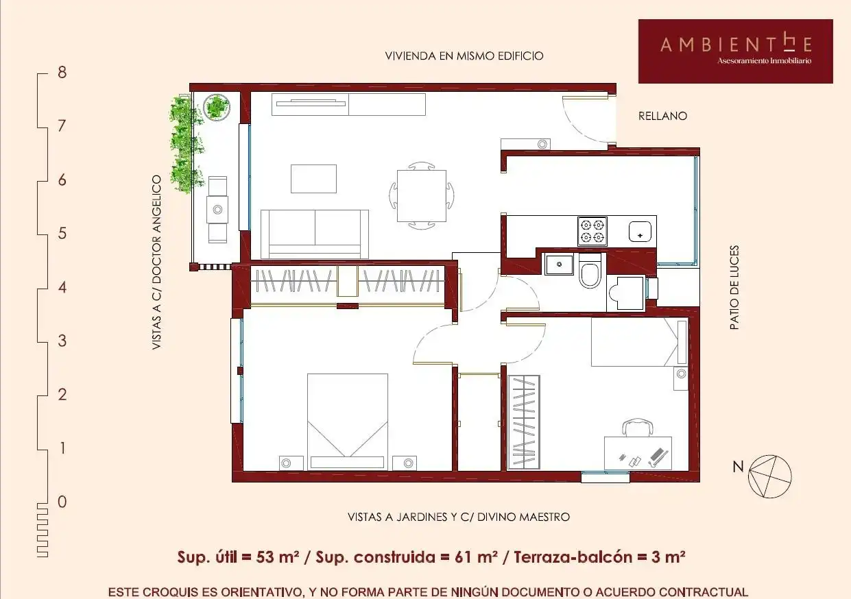Wohnung zum Verkauf in Alboraya mit Klimaanlage, Abstellraum und Balkon