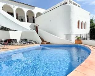 Piscina de Casa o xalet de lloguer en Olivella amb Aire condicionat, Calefacció i Terrassa