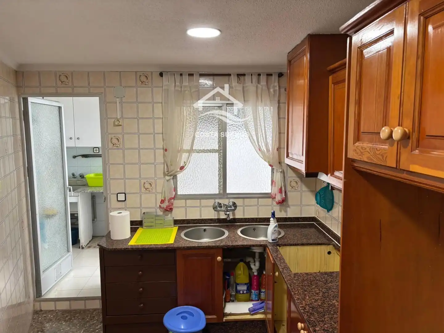 Kitchen of Flat for sale in Monforte del Cid  with Terrace, Furnished and Alarm