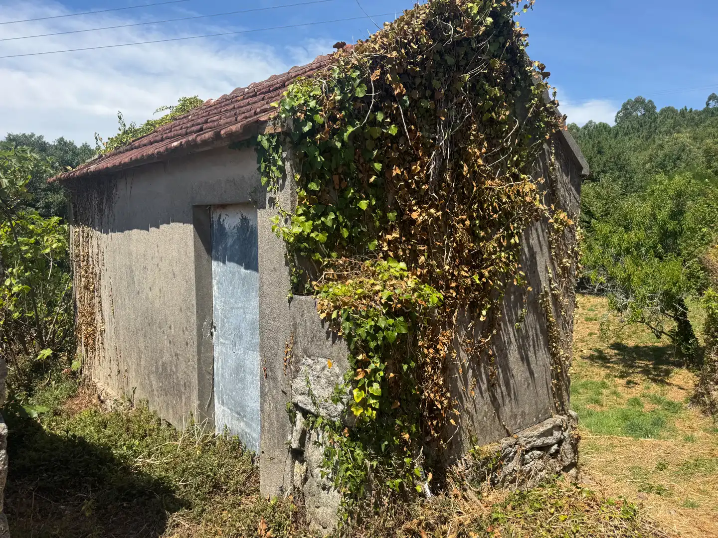 Vista exterior de Finca rústica en venta en Muros con Jardín privado y Terraza