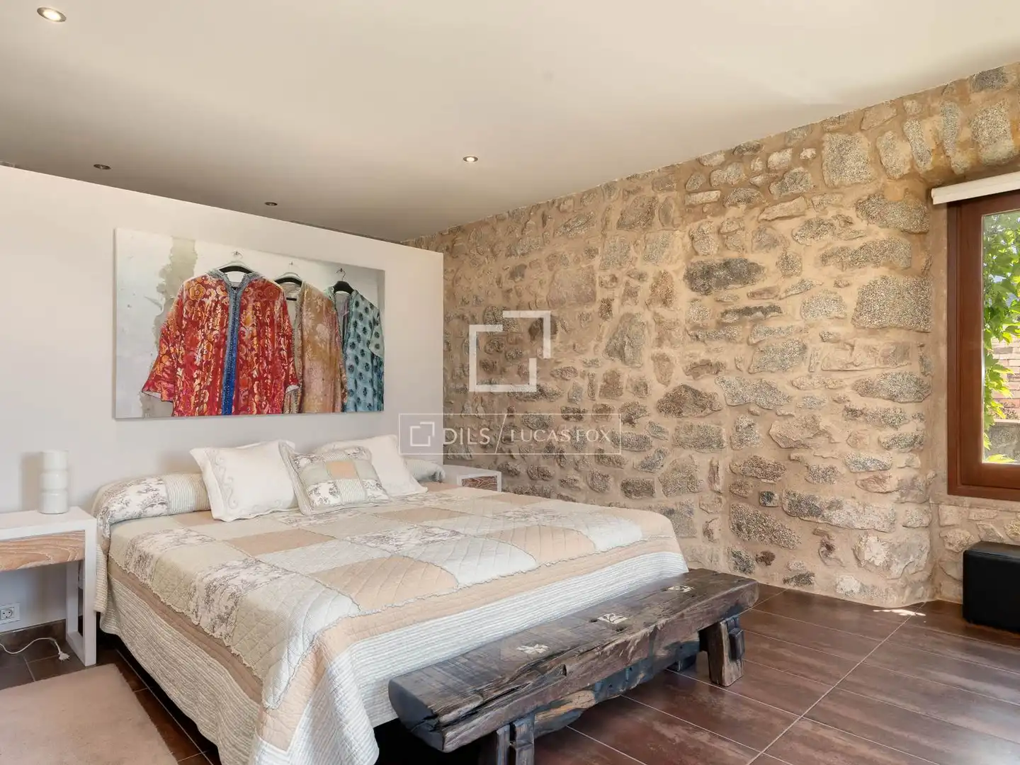 Dormitori de Finca rústica en venda en Maçanet de Cabrenys amb Calefacció, Jardí privat i Traster