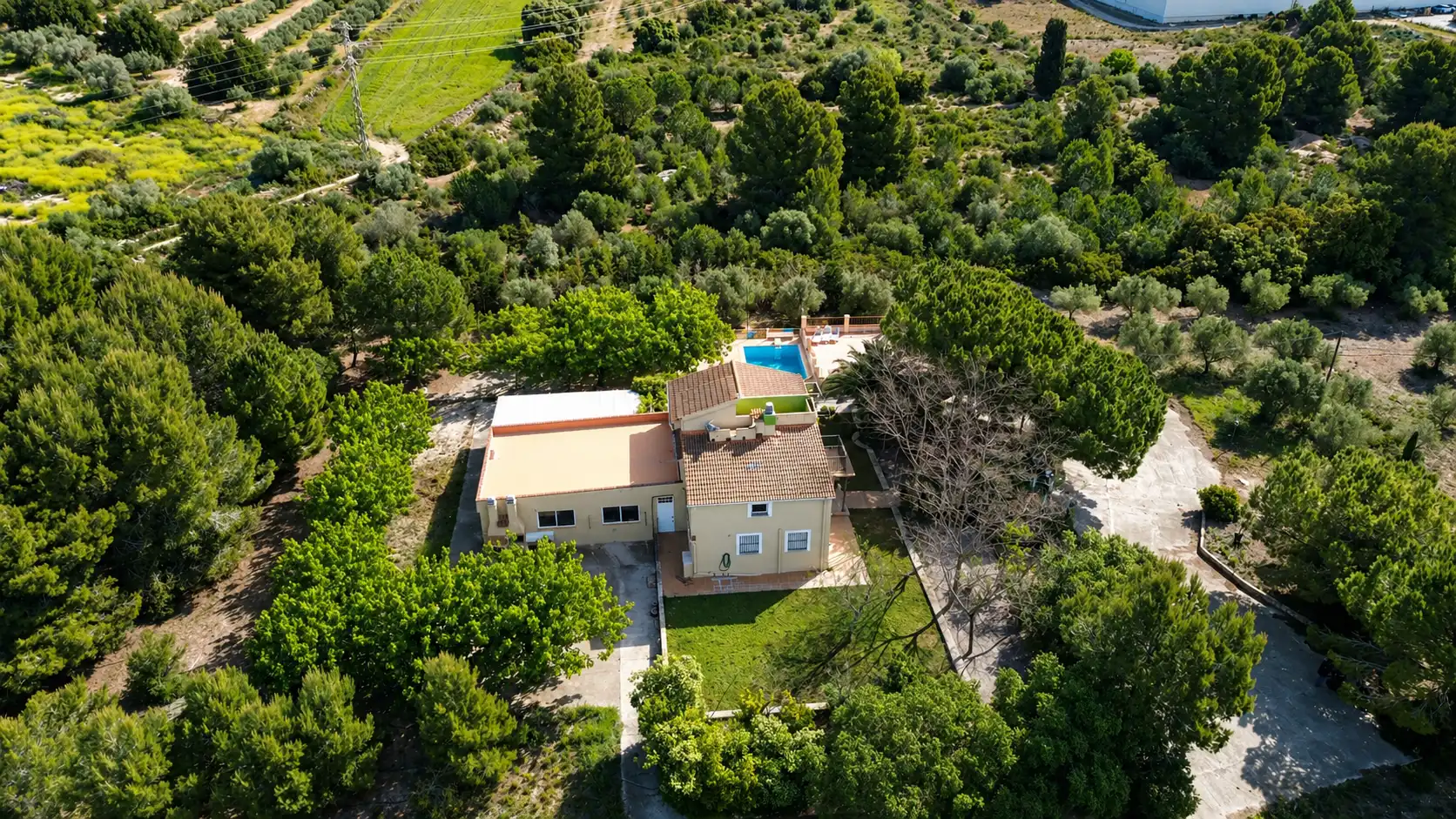 Jardín de Finca rústica en venta en Santa Oliva con Jardín privado