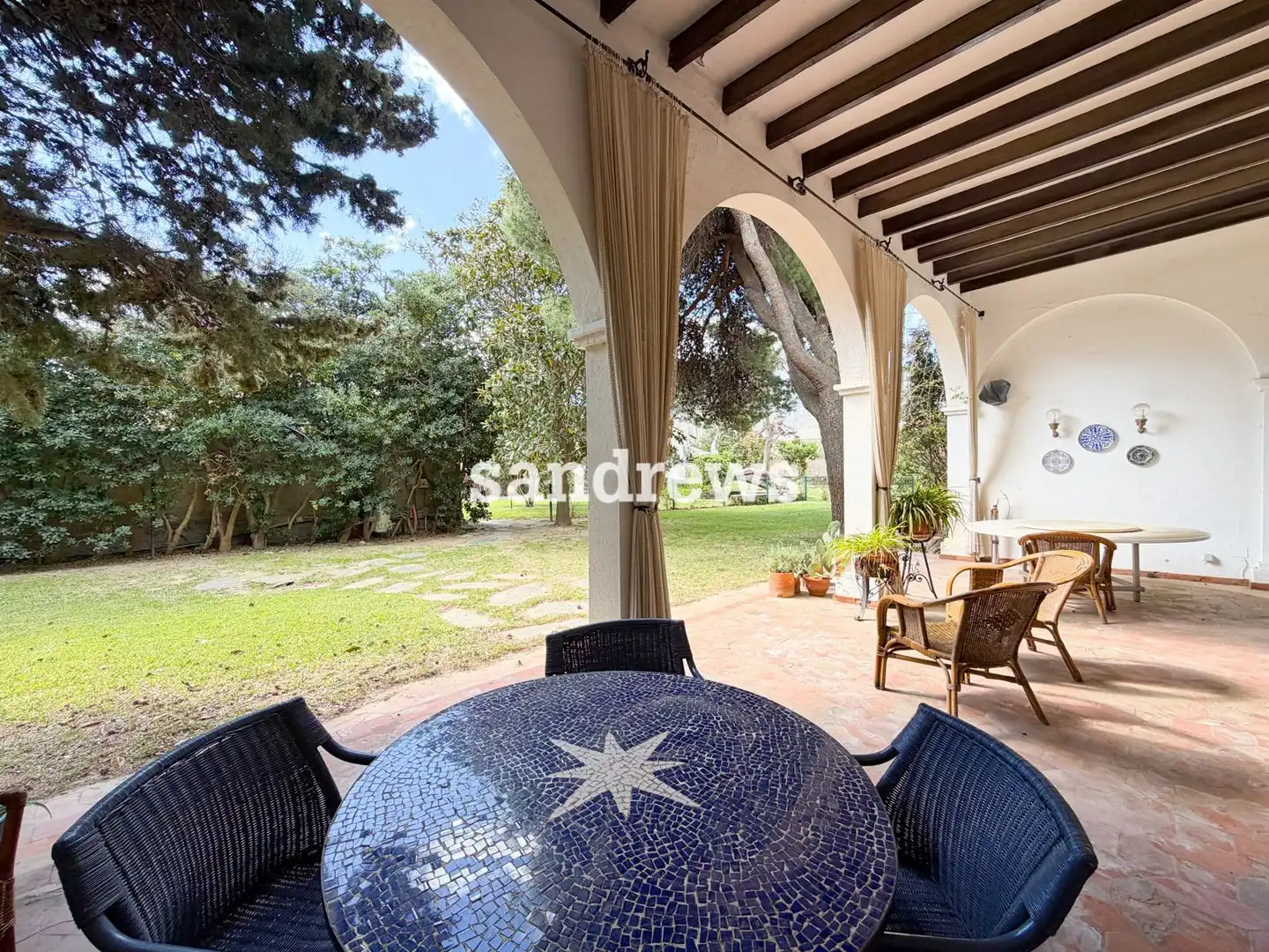 Jardí de Casa adosada en venda en El Port de la Selva amb Aire condicionat, Calefacció i Jardí privat