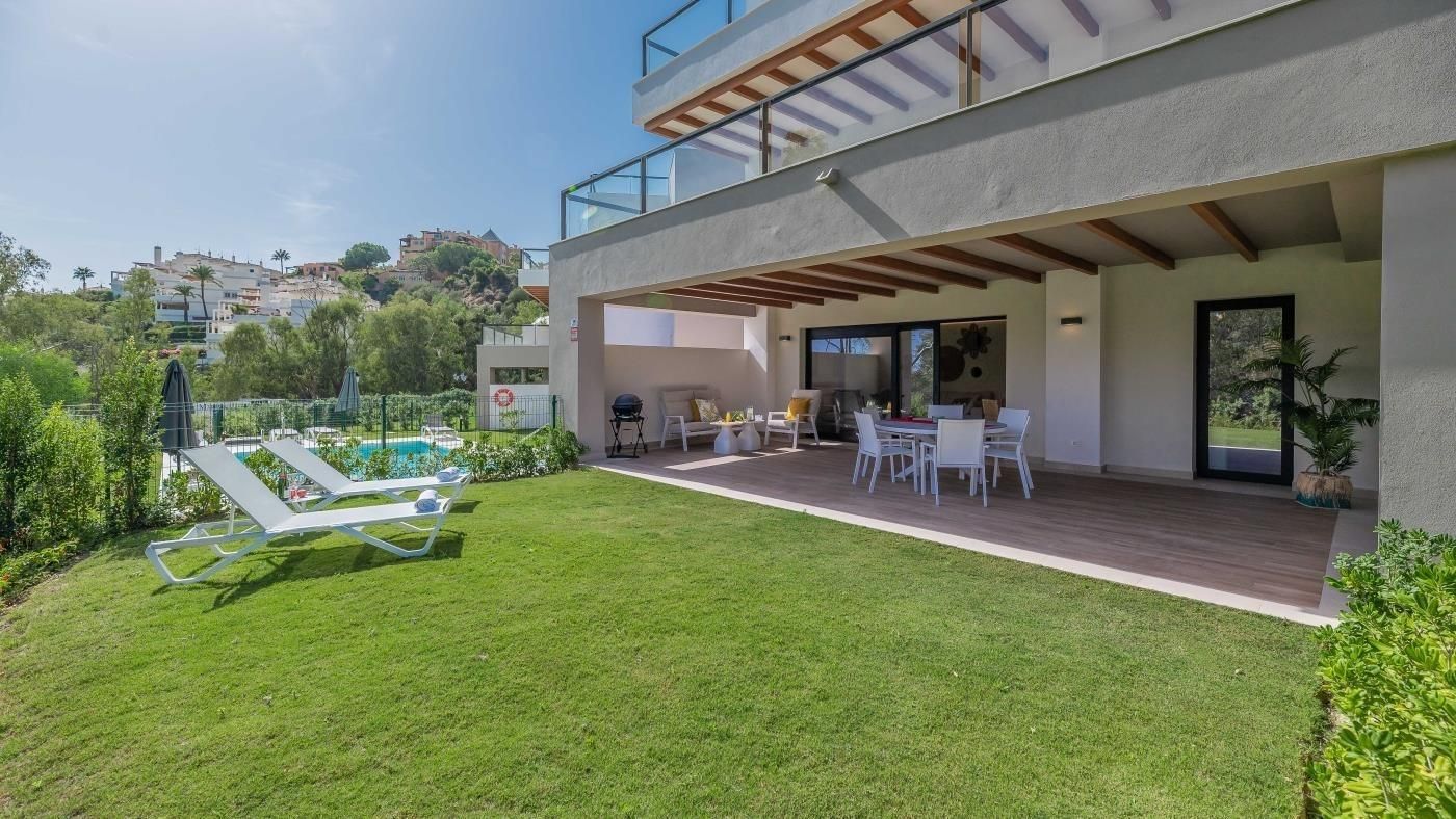 Terrace of Apartment for sale in Marbella  with Air Conditioner, Private garden and Terrace