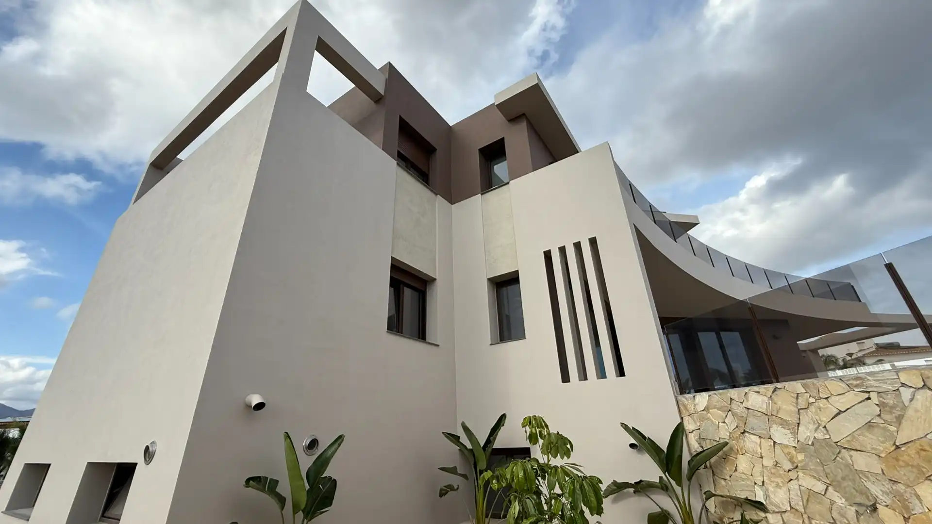 Vista exterior de Casa o xalet en venda en Calpe / Calp amb Aire condicionat, Calefacció i Jardí privat