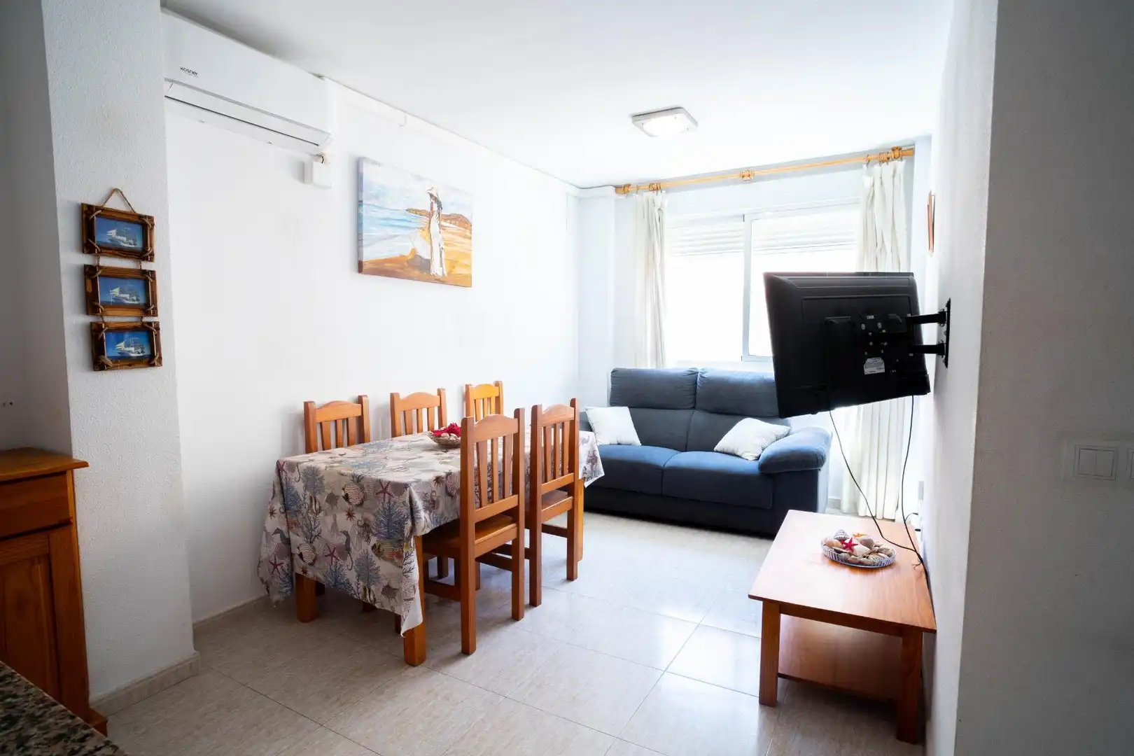 Sala d'estar de Pis en venda en Oropesa del Mar / Orpesa amb Moblat