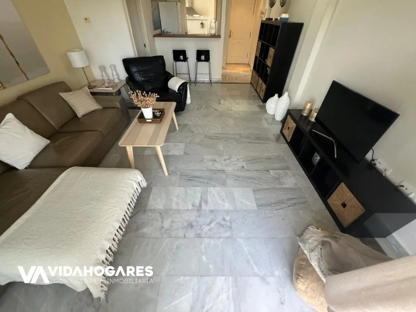 Sala d'estar de Pis en venda en Rota amb Terrassa, Piscina i Moblat
