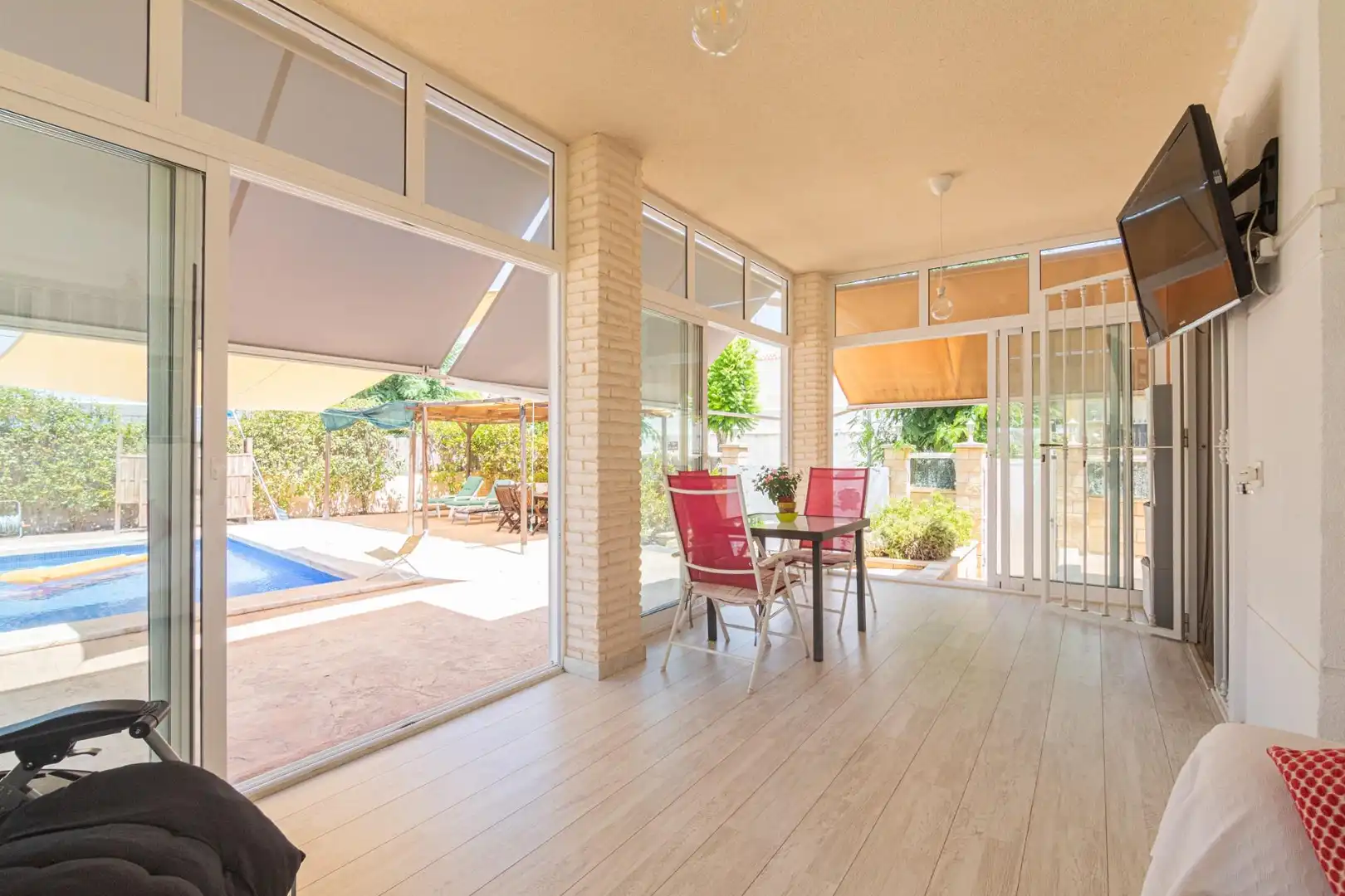 Terrassa de Casa o xalet en venda en Aspe amb Piscina