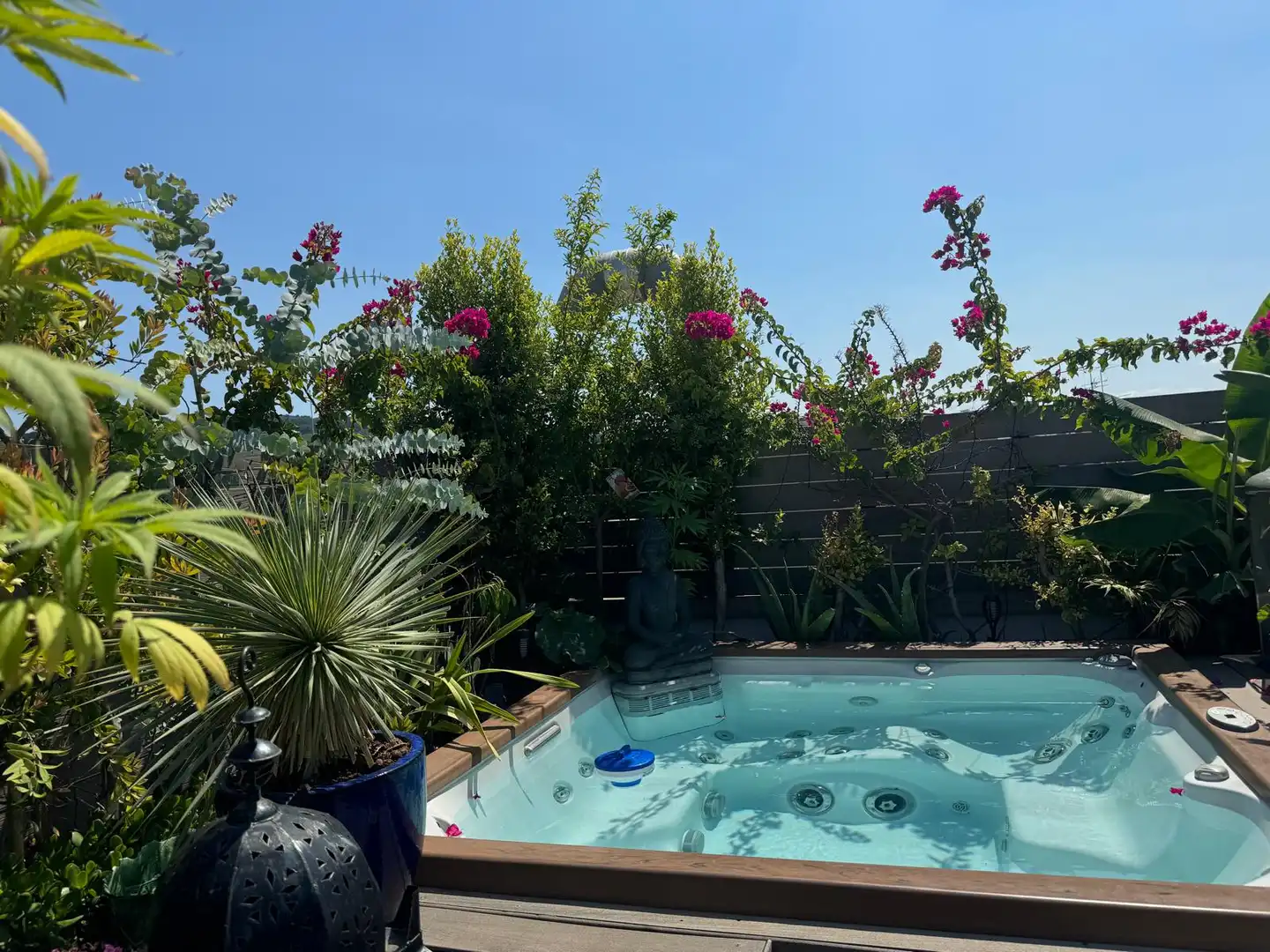 Garten von Dachboden zum Verkauf in Barcelona mit Klimaanlage, Heizung und Parkett