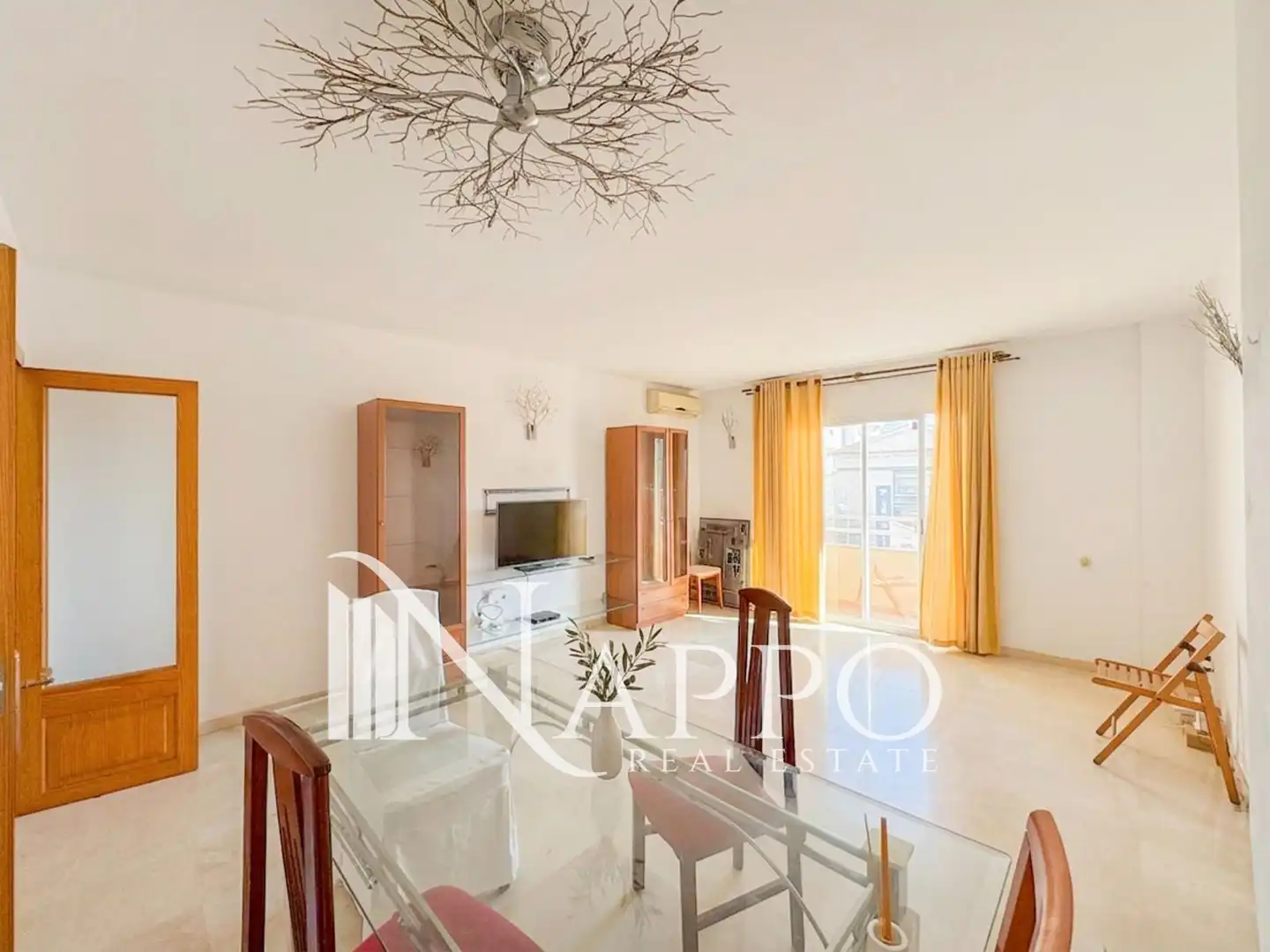 Sala d'estar de Pis en venda en  Palma de Mallorca amb Aire condicionat, Calefacció i Terrassa