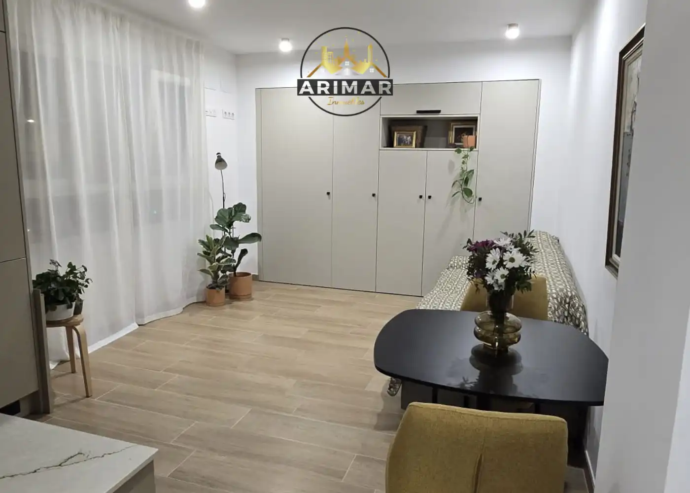 Wohnzimmer von Wohnung zum Verkauf in Castellón de la Plana / Castelló de la Plana mit Möbliert, Ofen und Waschmaschine