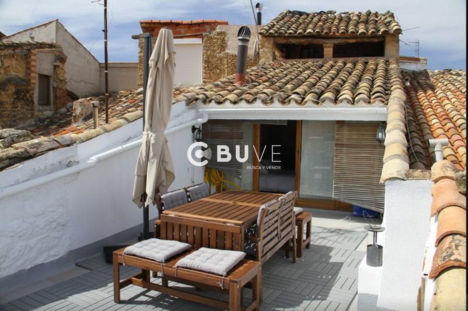 Terrace of House or chalet for sale in Valdealgorfa  with Air Conditioner, Heating and Terrace