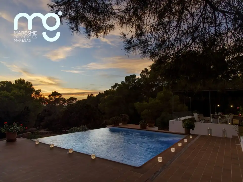 Swimming pool of Country homes for sale in Andratx  with Air Conditioner, Heating and Private garden