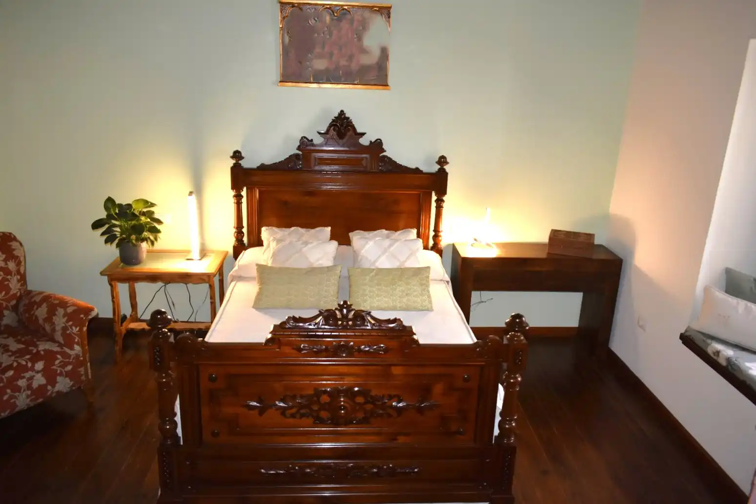 Habitación de Casa adosada en venta en Teror con Parquet, Terraza y Amueblado
