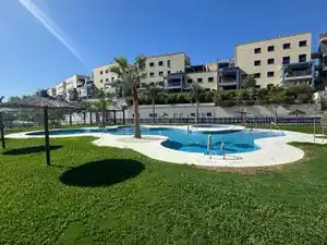Piscina de Piso de alquiler en Almuñécar con Aire acondicionado, Terraza y Amueblado