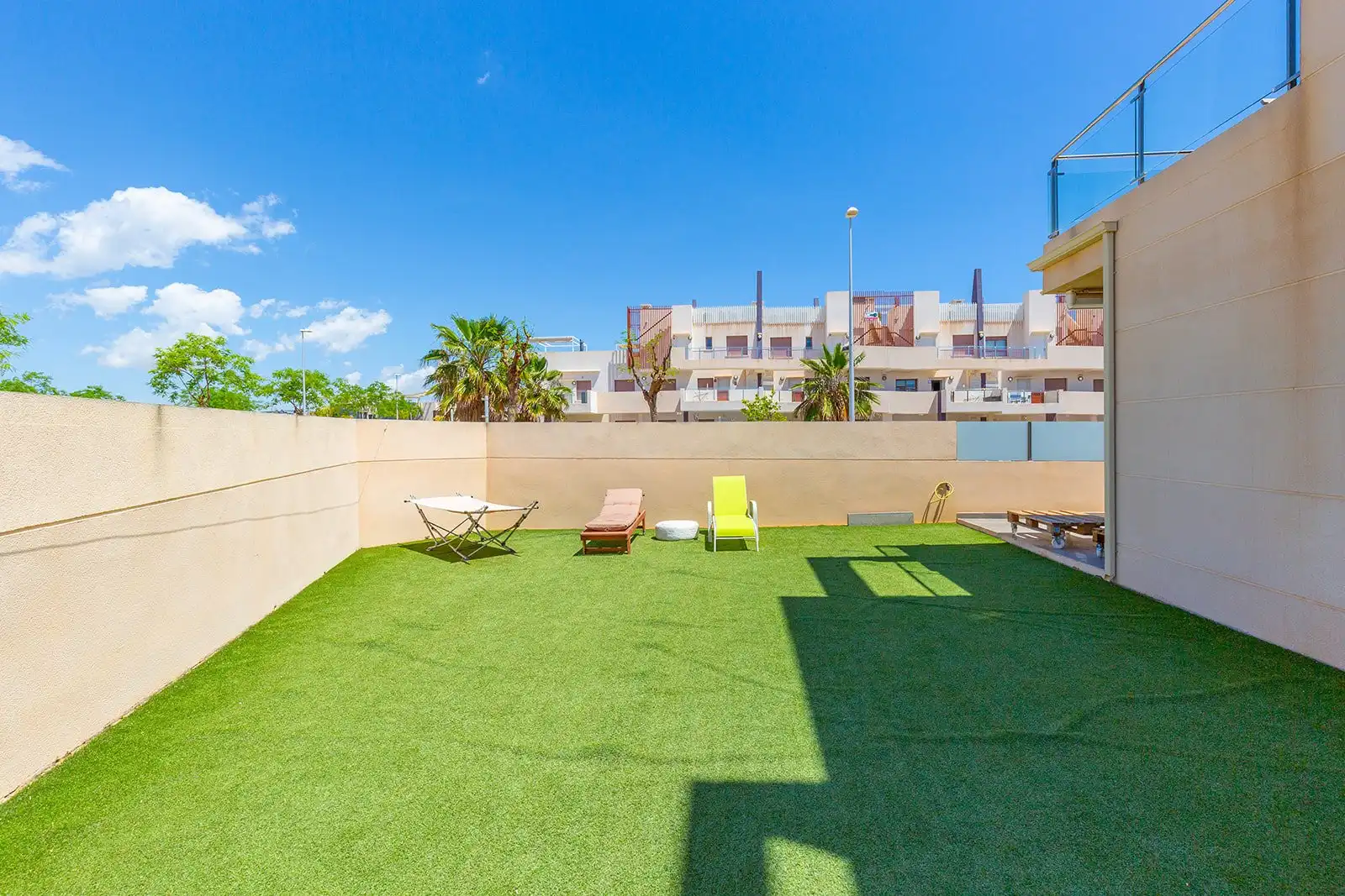 Terraza de Apartamento en venta en Pilar de la Horadada con Amueblado