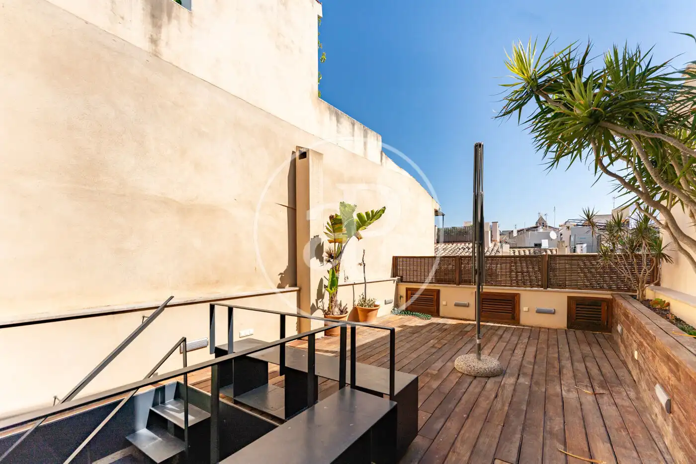 Terrasse von Wohnung zur Miete in  Palma de Mallorca mit Klimaanlage, Heizung und Terrasse