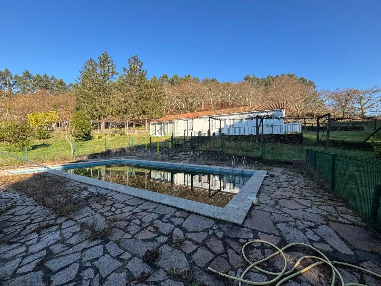 Piscina de Casa o xalet en venda en Teo amb Calefacció, Jardí privat i Piscina
