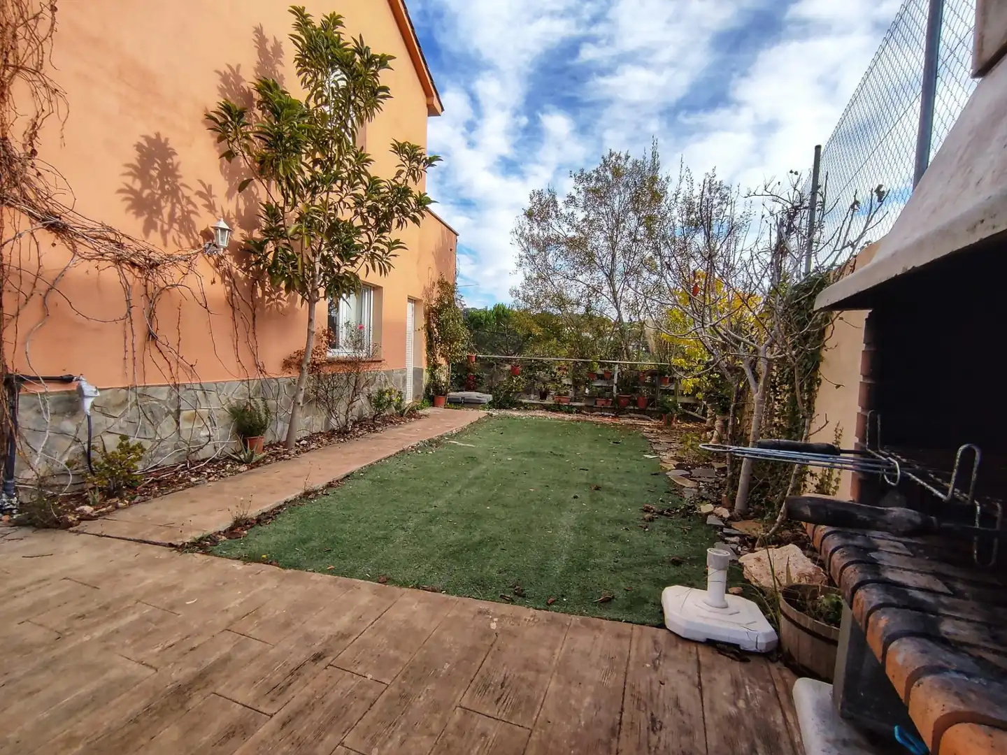 Garten von Einfamilien-Reihenhaus zum Verkauf in Vidreres mit Heizung, Privatgarten und Terrasse