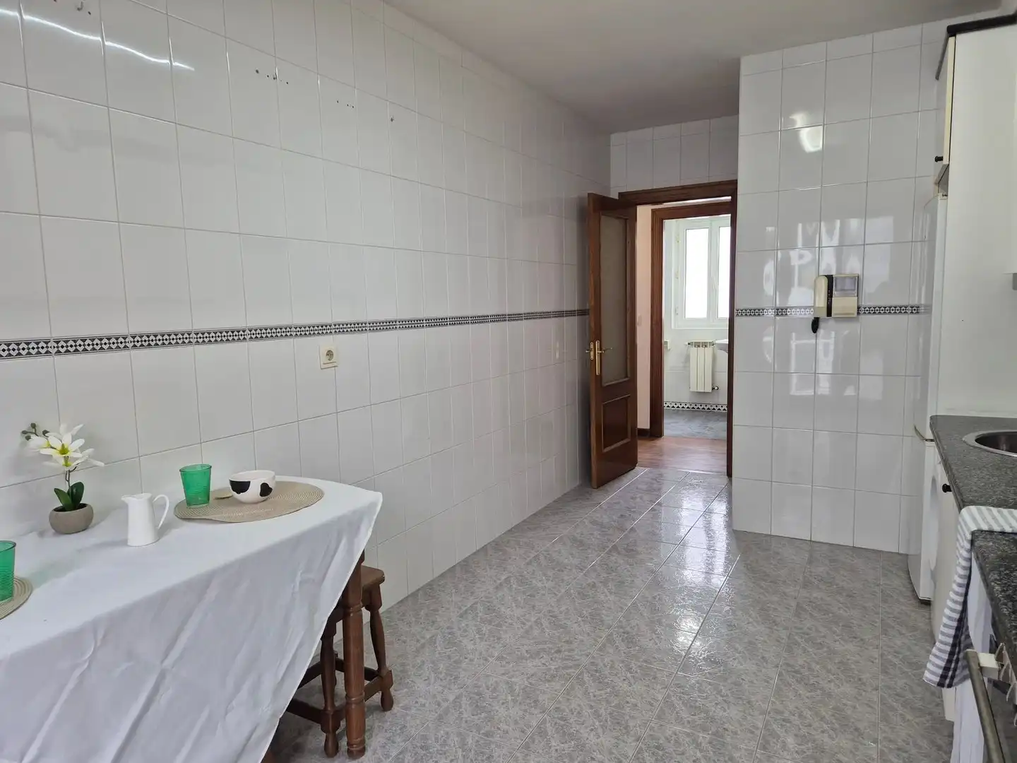 Kitchen of Flat for sale in Cangas de Onís  with Heating, Storage room and Swimming Pool